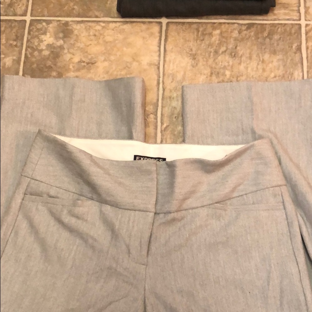 Light grey dress pants from Express